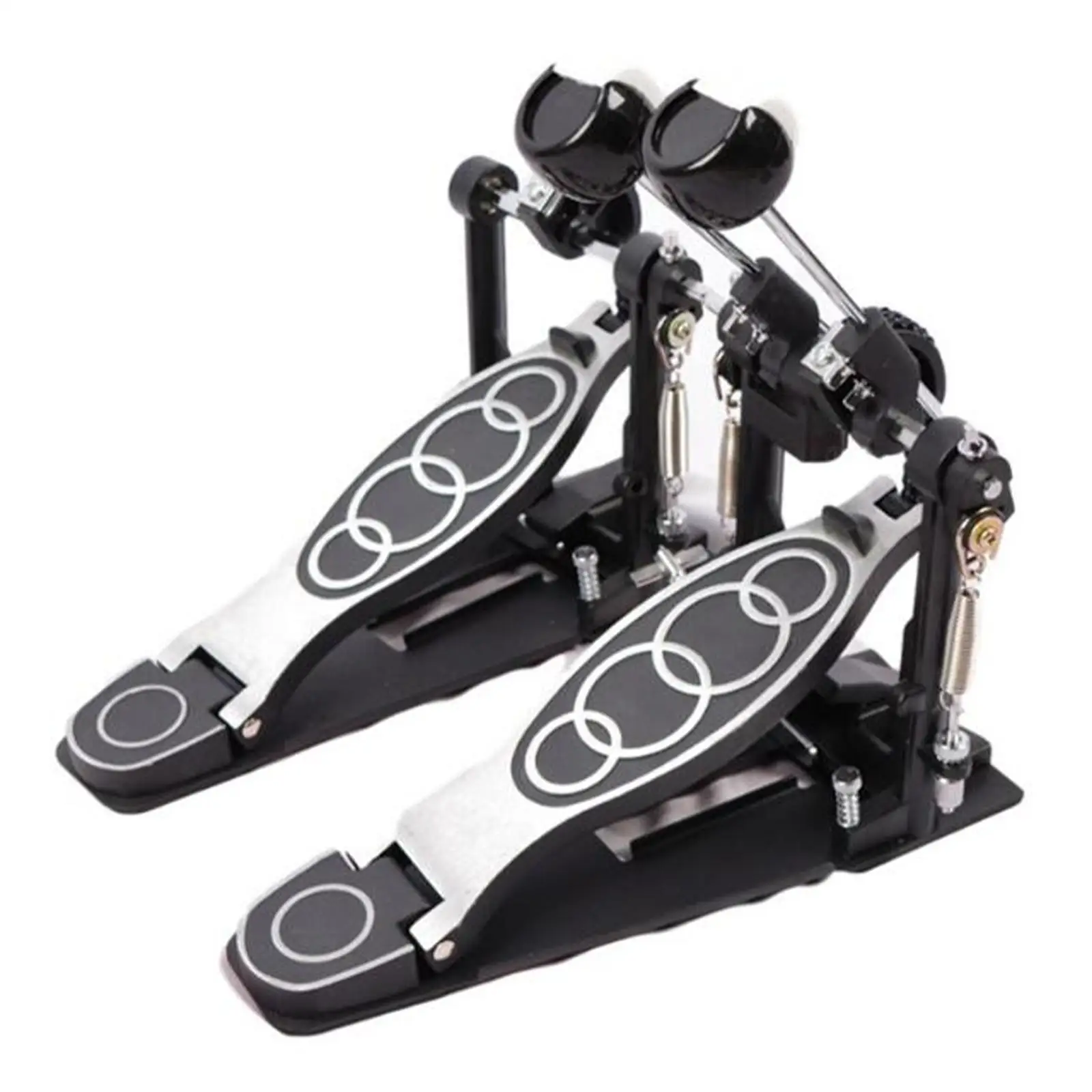 Dual Pedal Two Chain Drive Percussion Hardware Double Bass Pedal for Electronic Drum Lovers Jazz Drums Kick Drum Set Drummers