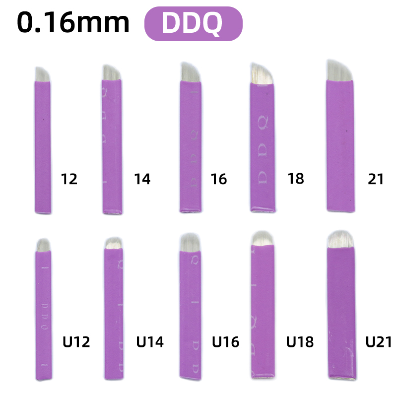 Best of DDQ Purple 0.16MM Nano Blades Microblading Needles Permanent Makeup Eyebrow Tattoo Microblade 3D Embroidery Eye Nanoneedles Reviews & Tips