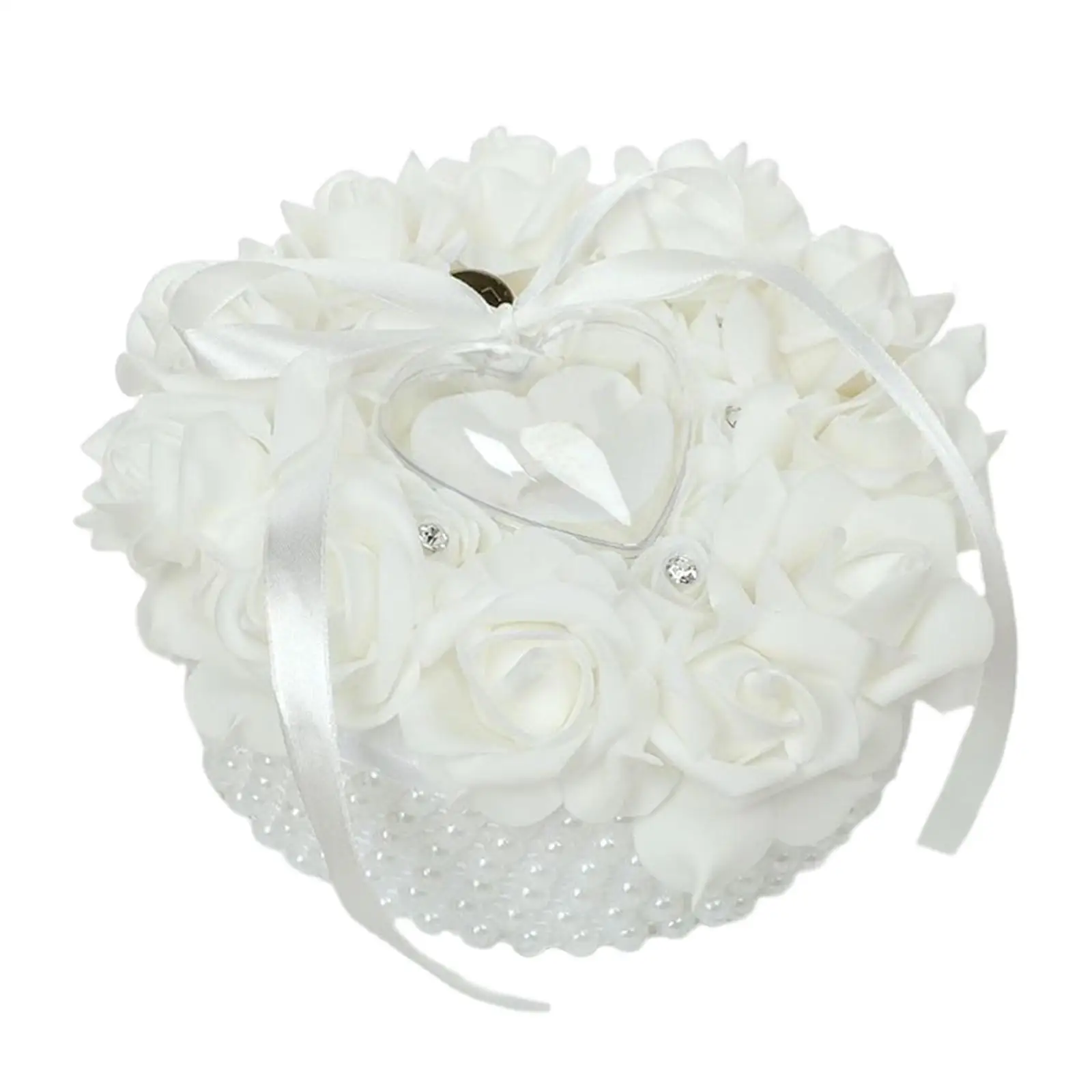 Wedding Ring  Wedding Supplies Ornaments Gift Romantic Cake Shape Engagement Cushion Handicrafts Luxury Ceremony Holder