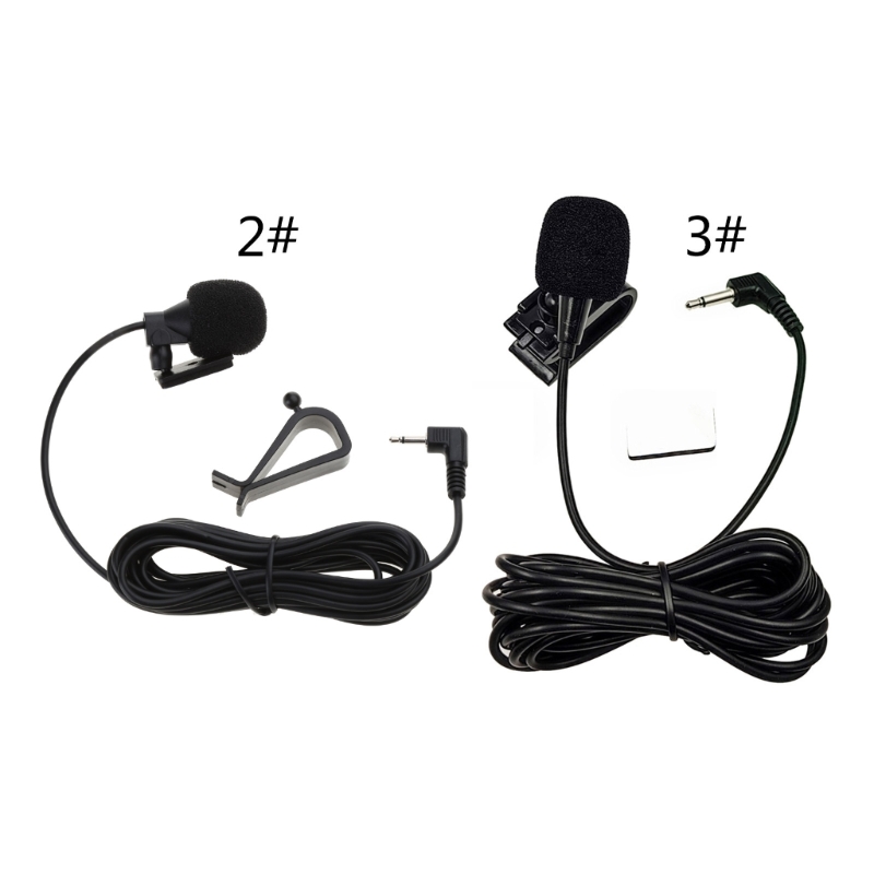 Title 7, Microfono esterno per mini auto stereo in PVC d...