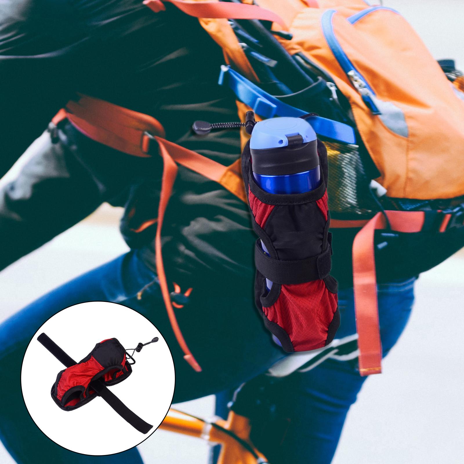 Outdoor Water Bottle Carrier Cover Bag with Strap Foldable Bag Cup Bag Pouch Holder Sleeve for Women Cycling Gym Walking Hiking