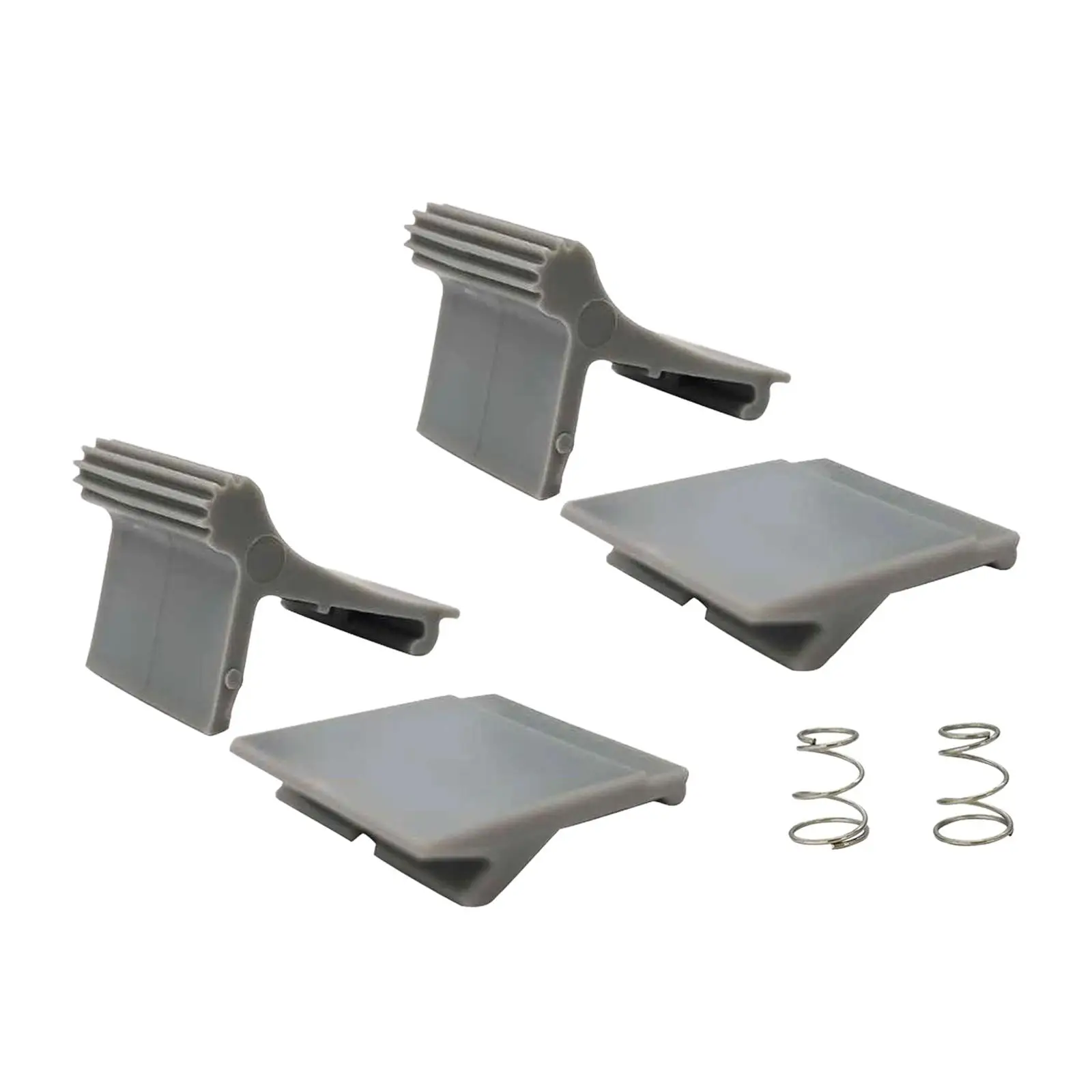 RV Awning Arm Slider Catch Set Spare Parts 4 Slider Catch Accessories Easy to Install for RV Trailer Motorhome