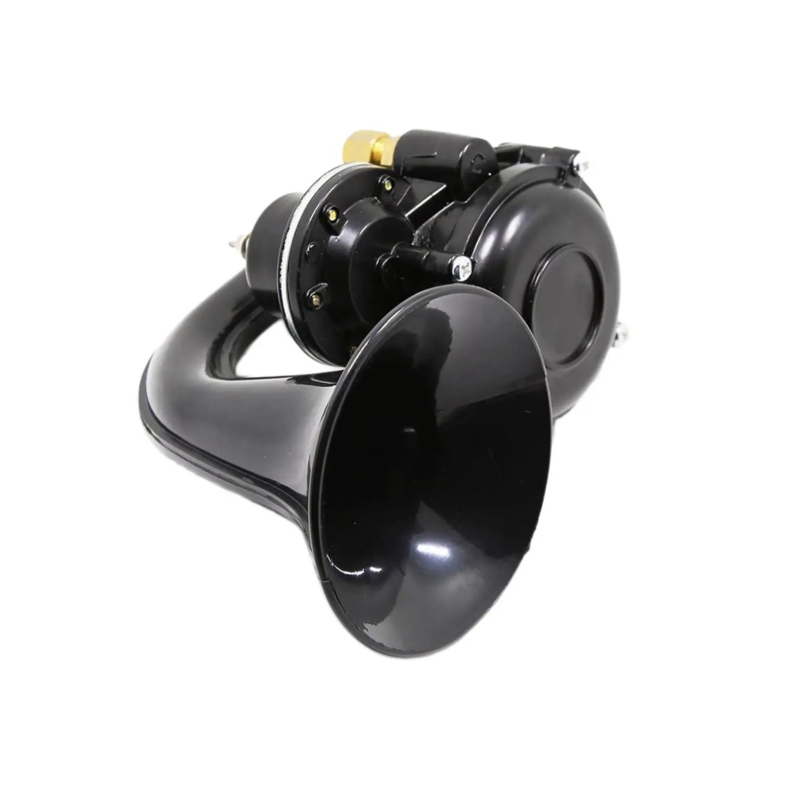 Air Horn 12V 24V Small Snail Electric Loud Airhorn Fit for Bus Van Car Boat