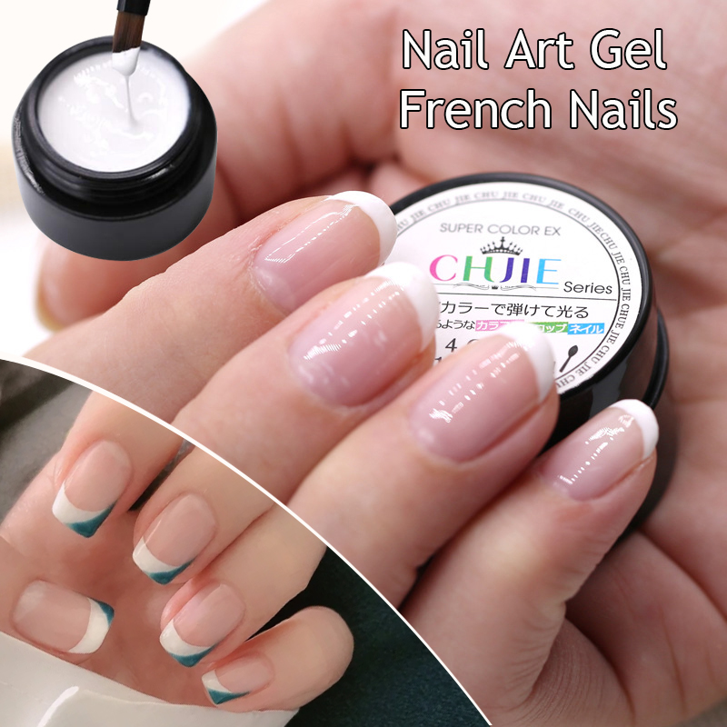 Best of White French Line Nails Polish Gel Semi Permanent Quick-drying Nail UV Gel DIY Pattern Painting French Nail Art Manicure Tools Reviews & Tips - Image 3