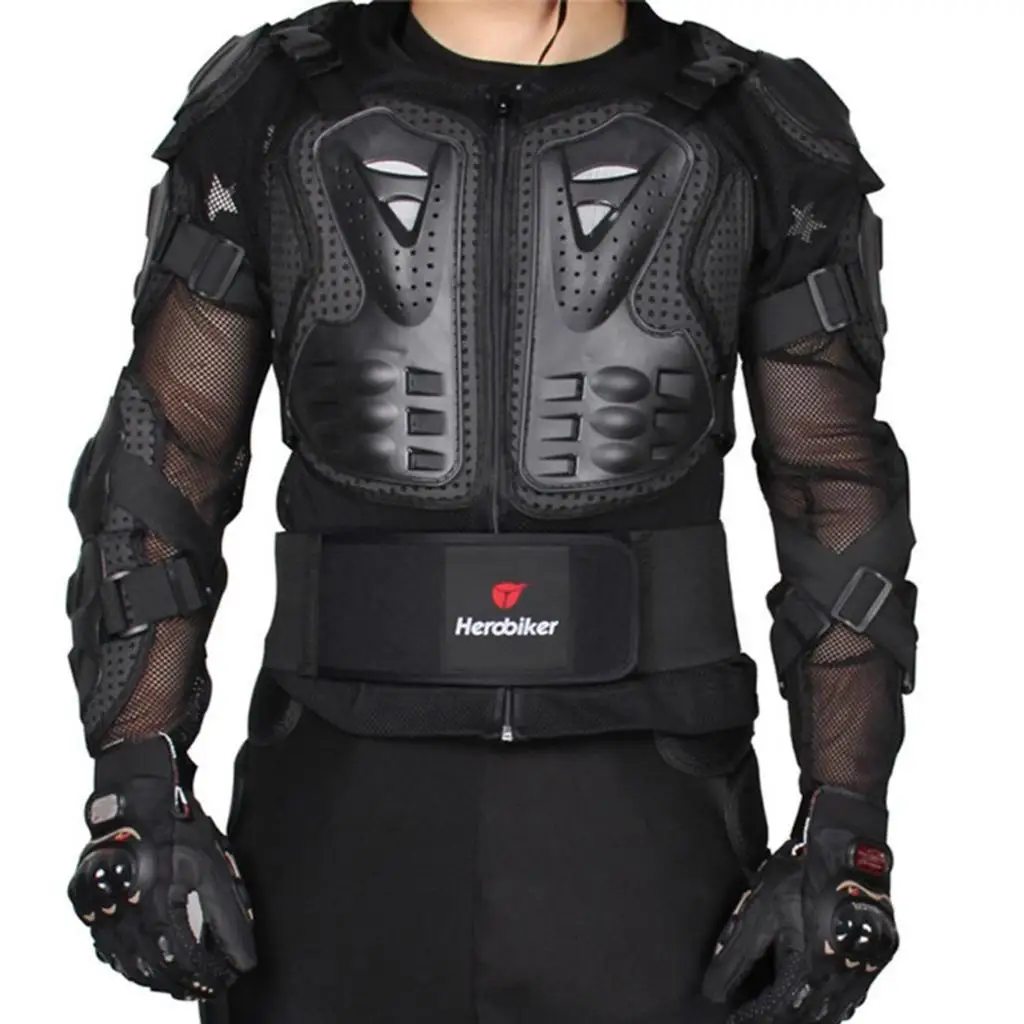 Full Body Protective Armour Jacket Spine Chest Protection