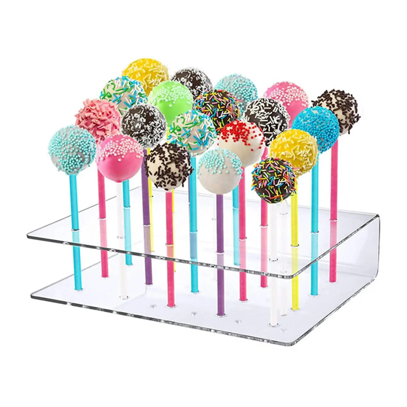 20 Hole Lollipop Stand Lollipop Holder Fashion Display Holder for Wedding