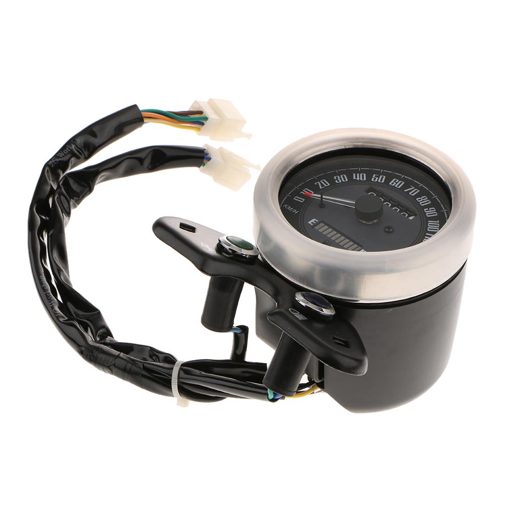 Motorcycle Digital Odometer Speedometer Tachometer KMH for CG125 Cafe Racer
