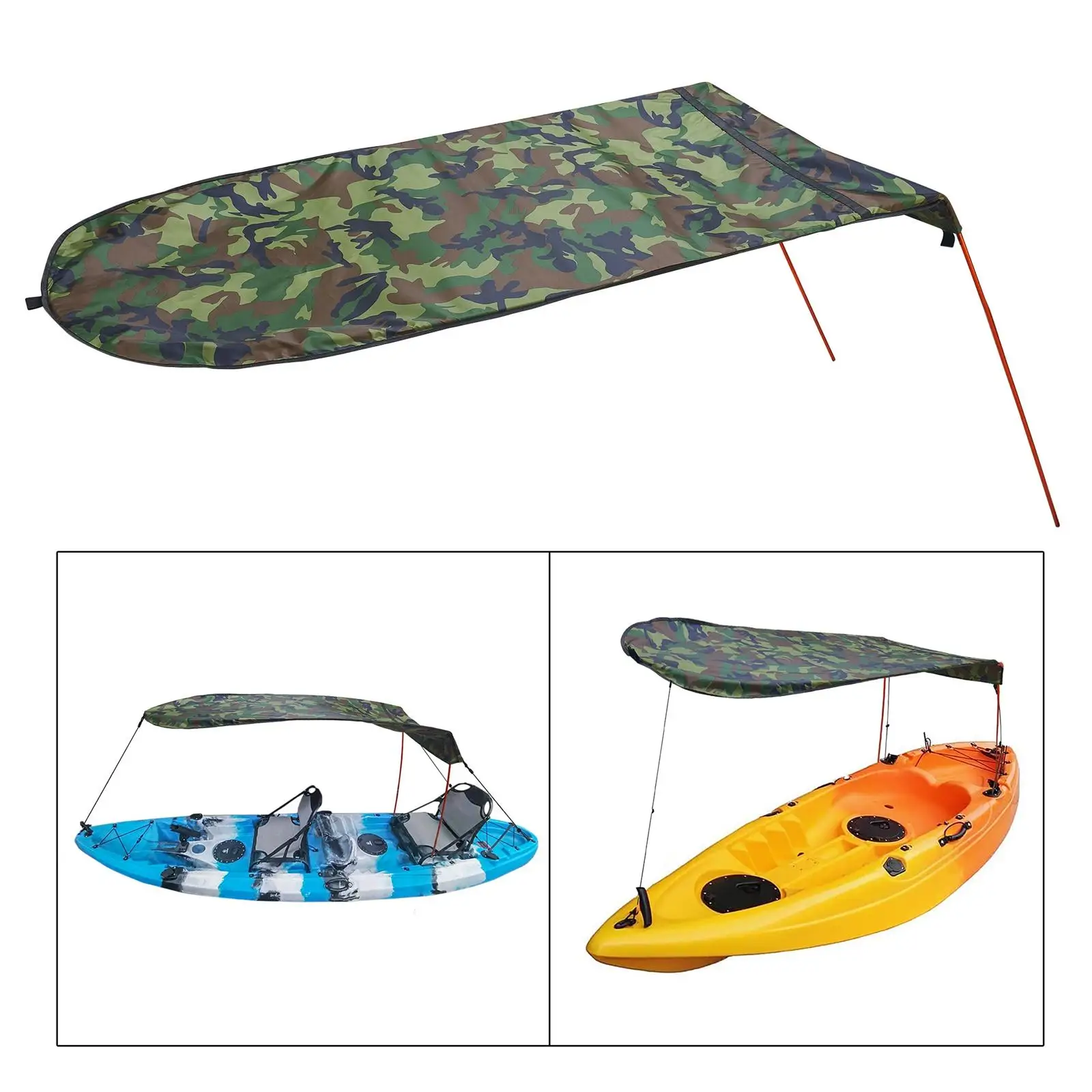 Kayak Boat Shelter Inflatable Boats Tent Fishing Awning Top Cover  Cover Fishing Tent Sun Rain Canopy Protective 