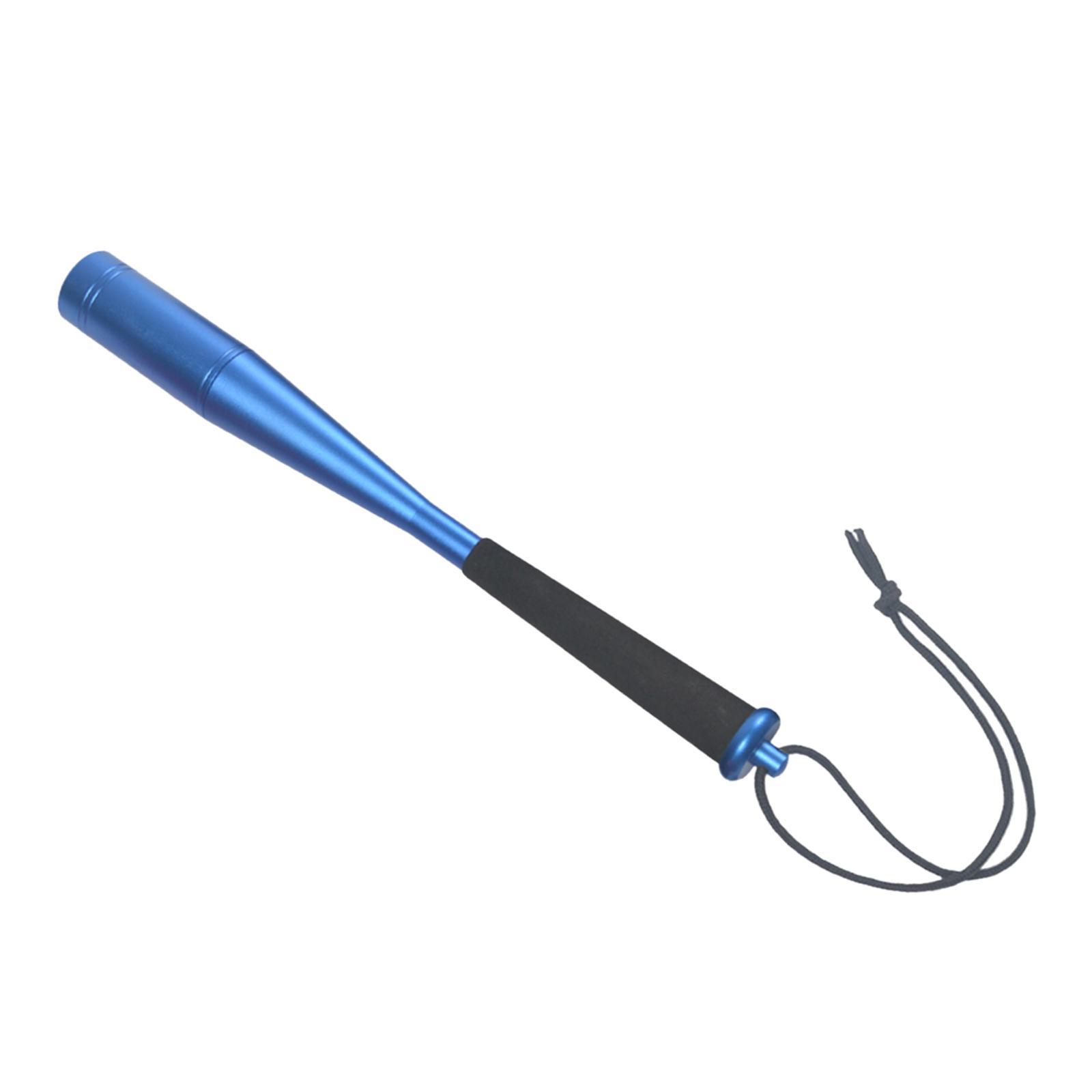 Fishing Priest Portable Multifunctional Aluminium Alloy Fish Whacker Bat Tool with EVA Handle for Fisherman Fish Knock Stick
