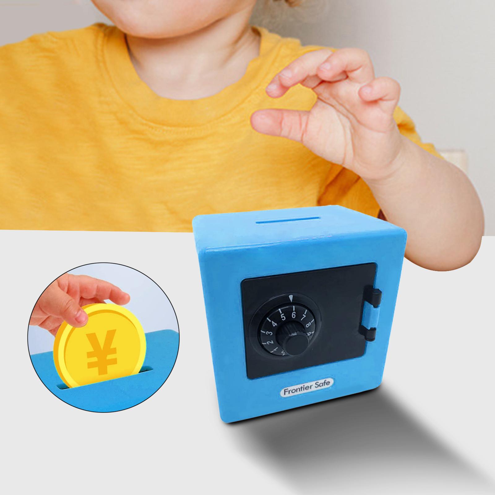 Piggy Bank Safe Box Money Coin Saving Storage Box Gift Coin Bank Money Boxes for Baby Toddlers Children Boys Girls Kids