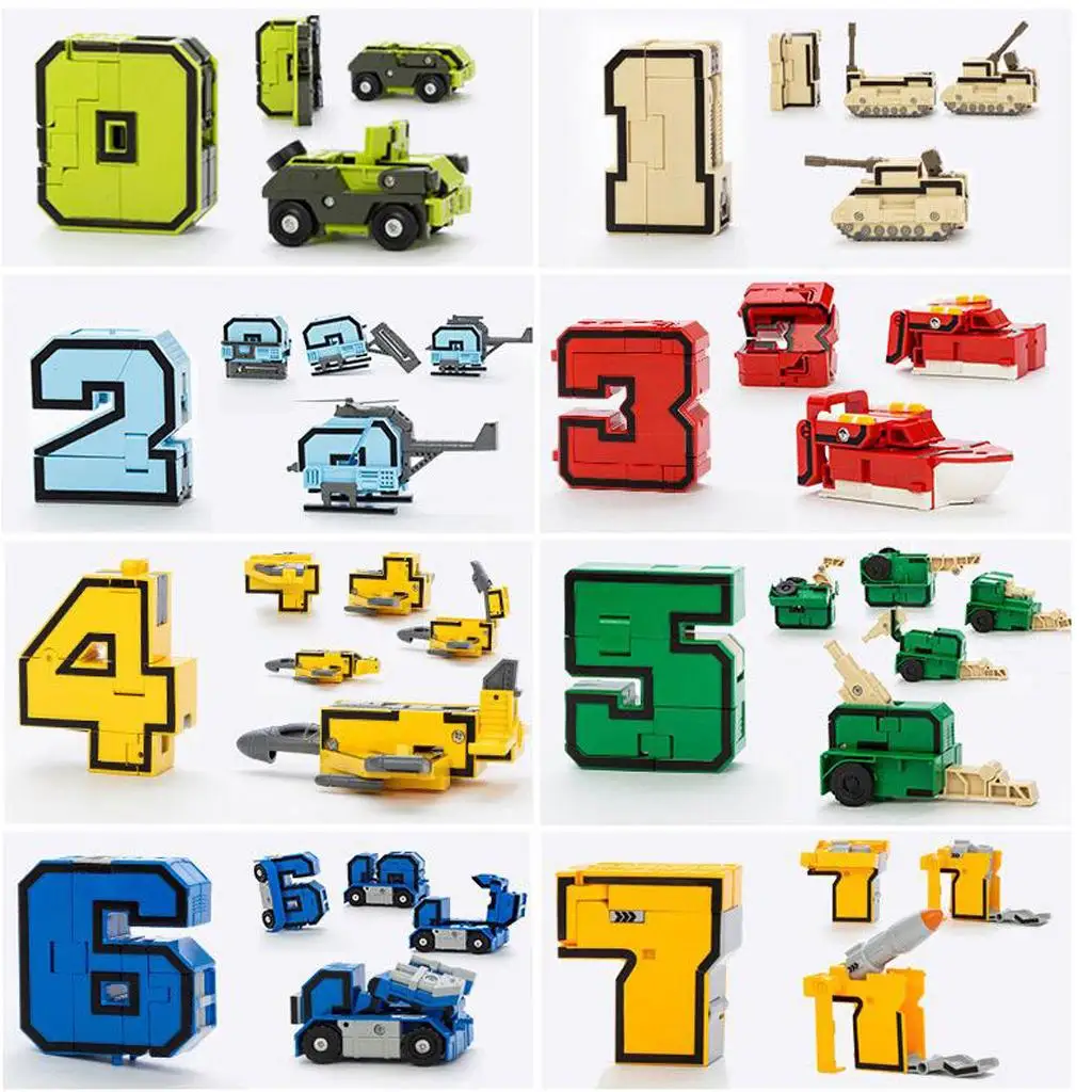 Deformation Numbers and Robots  Construction and Building Toys