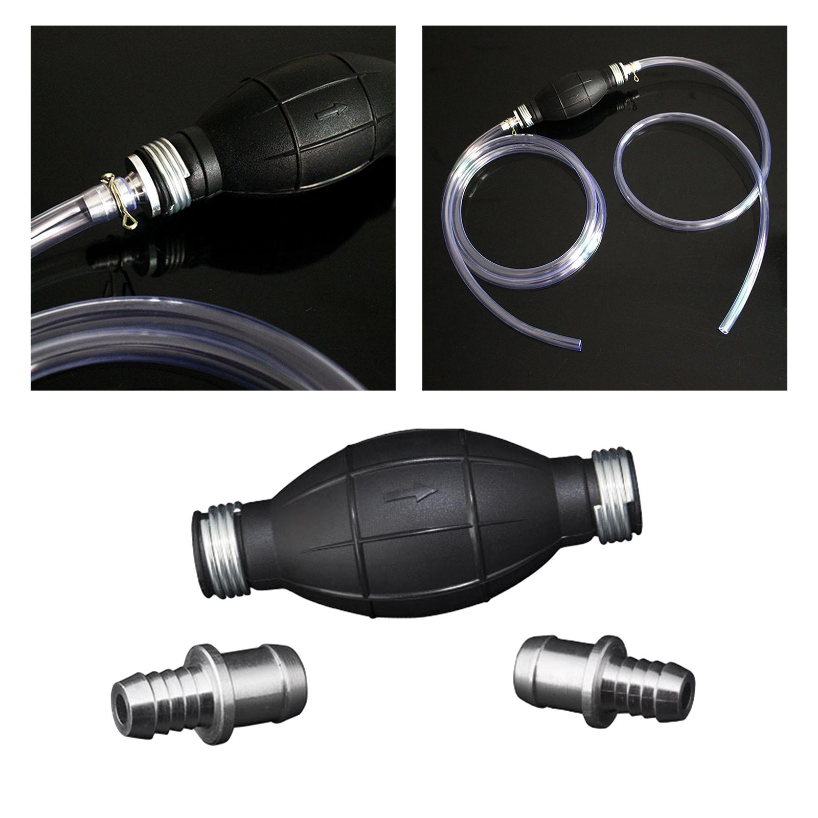 Gasoline Siphon Hose Pump Syphon Pump Gas Transfer Fit for Gasoline Petrol