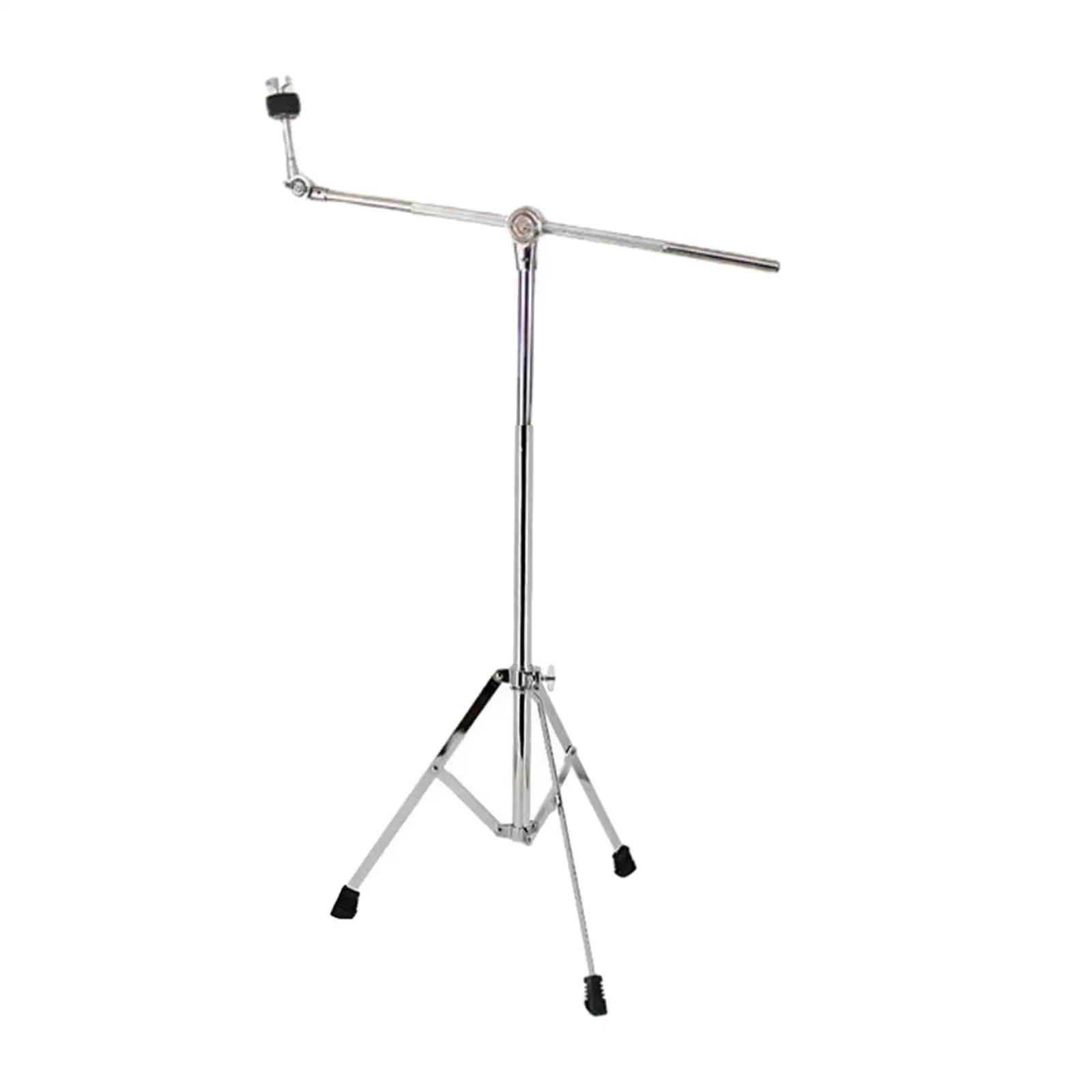 Floor Cymbal Stand Holder Adjustable Portable Triangle Bracket Easily Carry