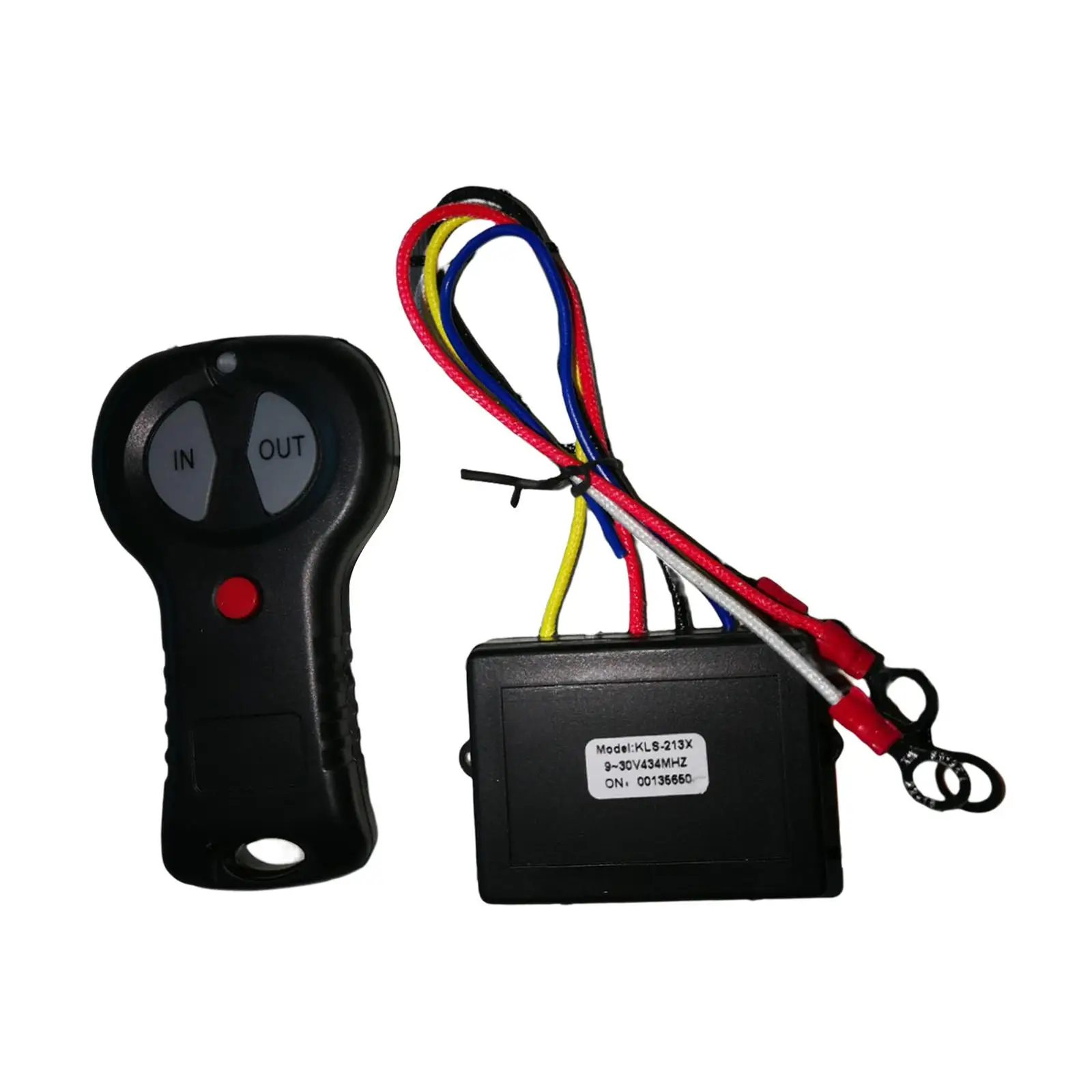 Wireless Winch Remote Control Handset Switch 12V Accessories Universal Parts Easy to Install for Dump Trailer SUV Car