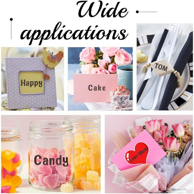 Adesivi Lettere Alfabeto In Vinile | 8 Fogli Impermeabili | Per Cassetta Postale, Finestre E DIY - Foto 5