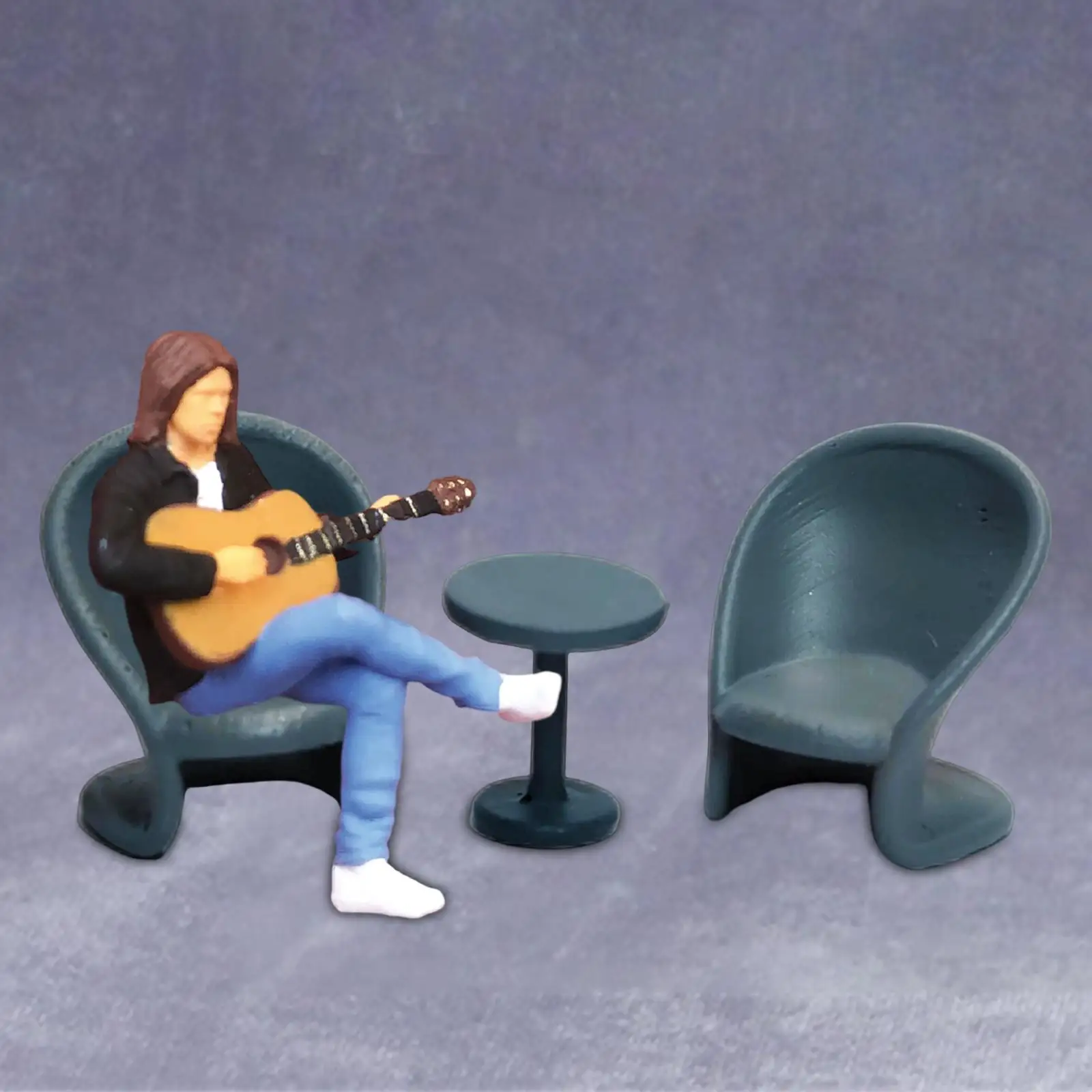 1/64 Scale Miniature Model Figures 1/64 Music Figures 1/64 Scale Music Figurine