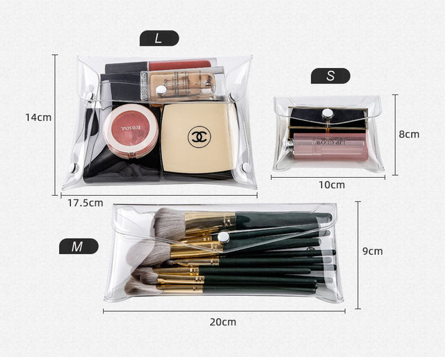 Waterproof PVC Leisure Travel Brush Set Makeup Promotion Gift Beauty  Storage Organizer Cosmetic Clutch Pouch Bag (CY9905) - China Cosmetic Bag  and Beauty Bag price