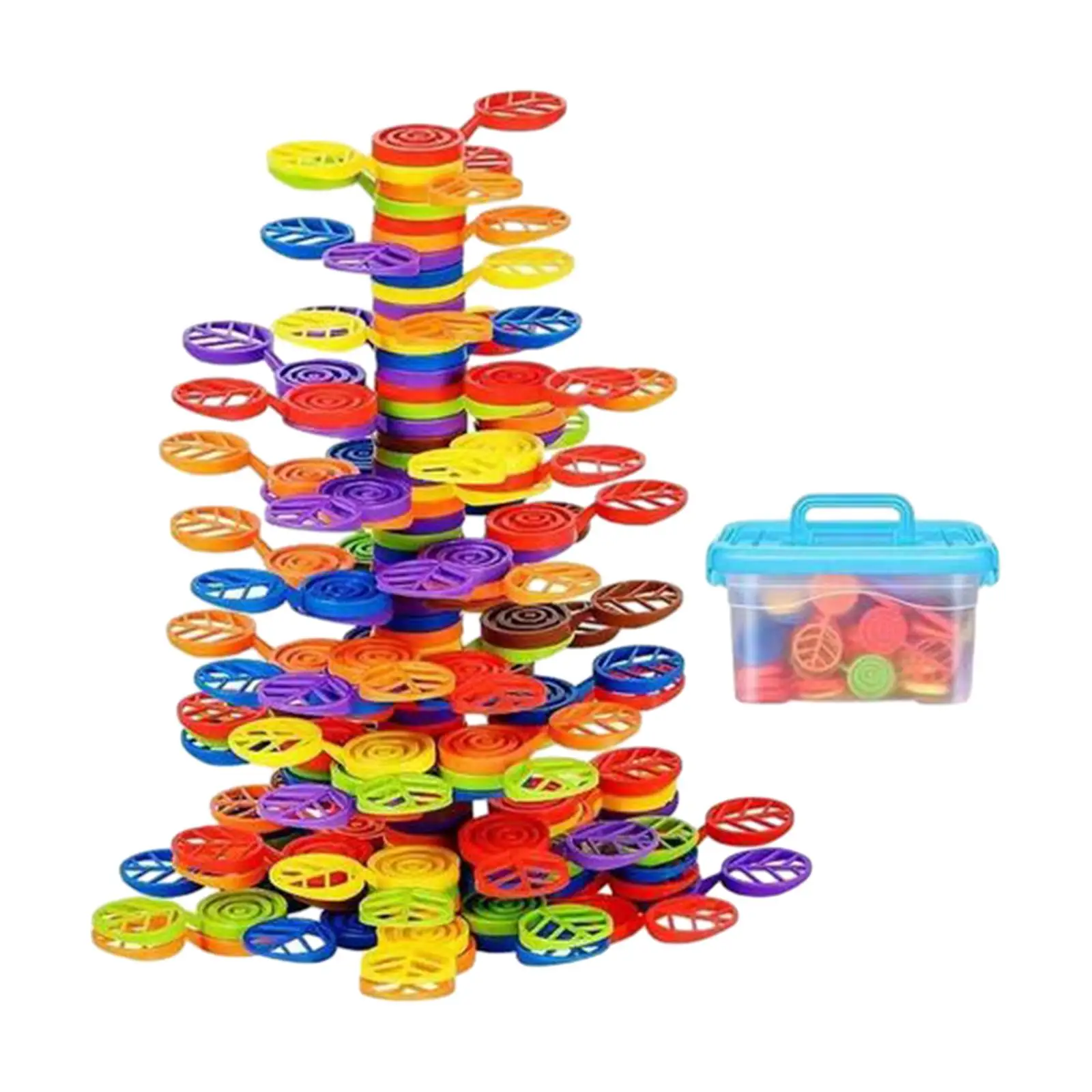 Tree Stacking Blocks Early Learning Kid Tree for Unisex Girls Age 4 5 6