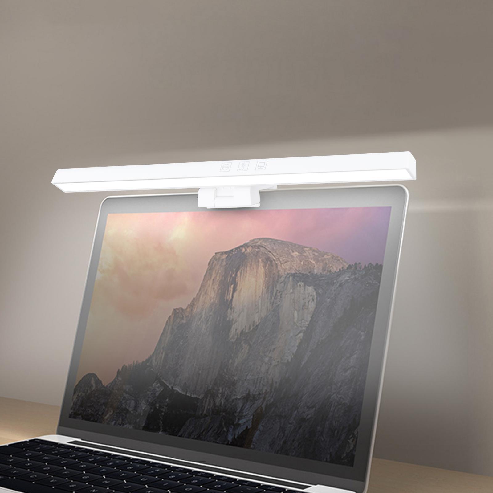 USB Computer Monitor Lamp LED PC Computer Screen Light Hanging Desk Lamp Dimmable Studying Reading Lamp For Home Office School