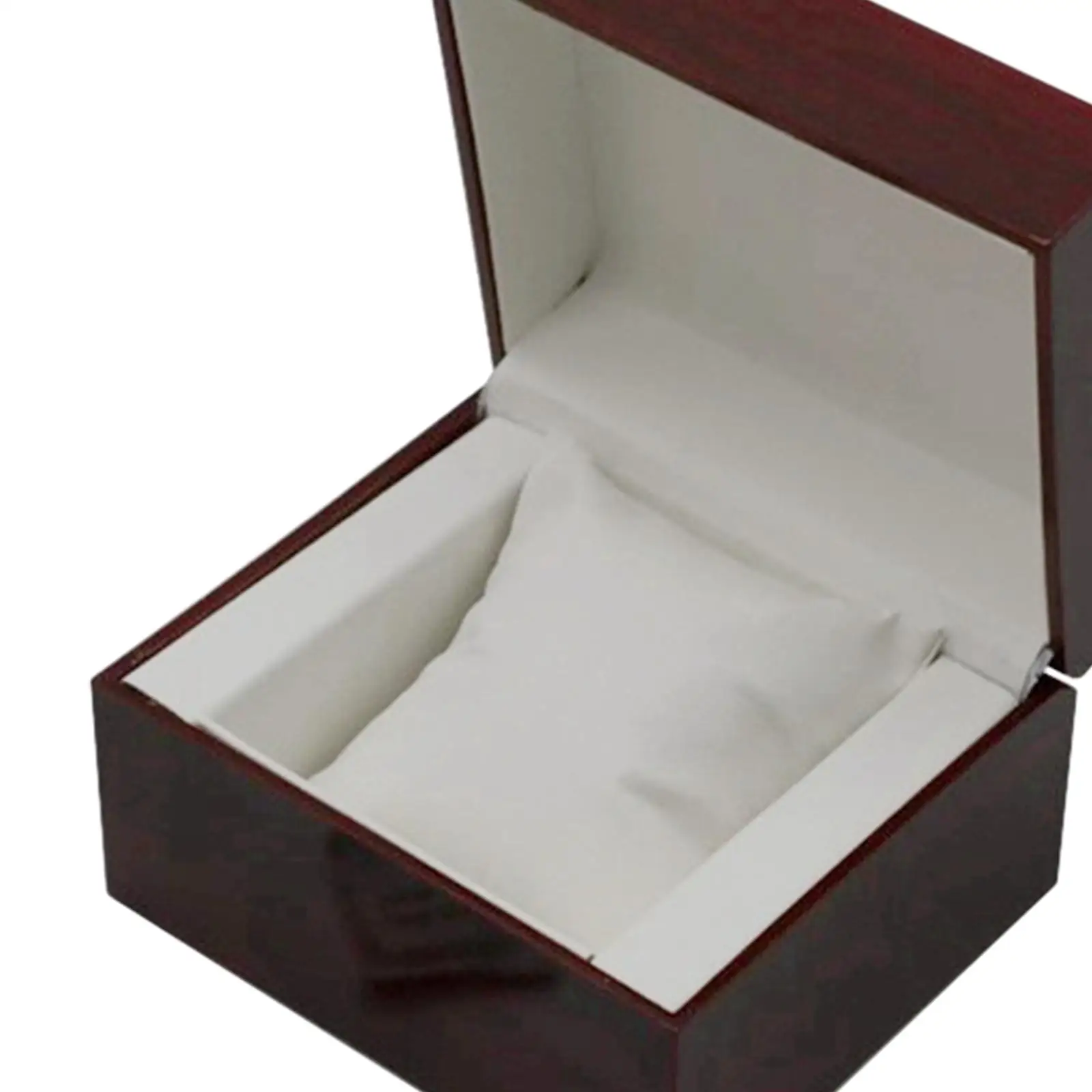 Single Watch Jewelry Box Wood Portable Jewelry Box Watch Storage Travel Case for Rings Pendant Earrings Stud Bracelet Necklace
