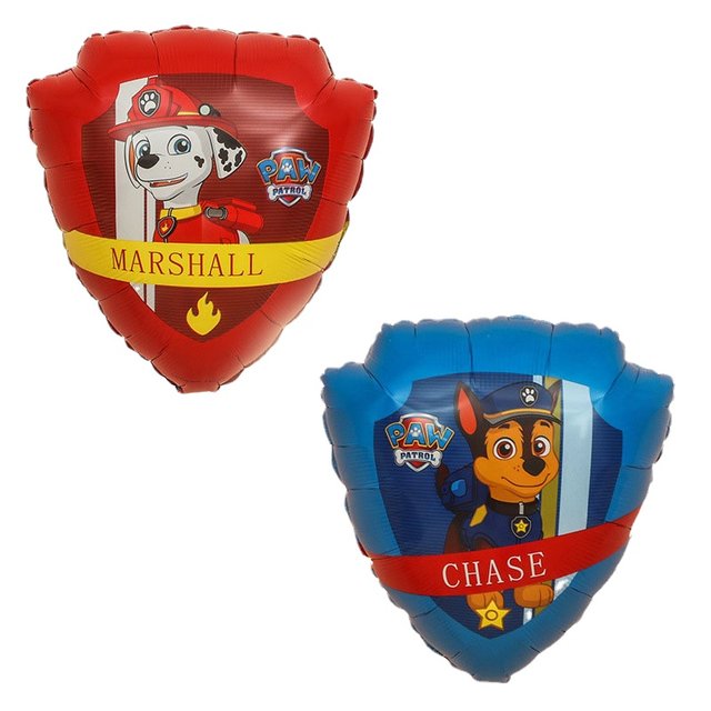  Toyland® Paquete de 5 globos de papel de aluminio de la Patrulla  Canina, globos de papel de aluminio de Chase, Everest, Marshall, Rubble &  Skye - Globos de fiesta para niños 