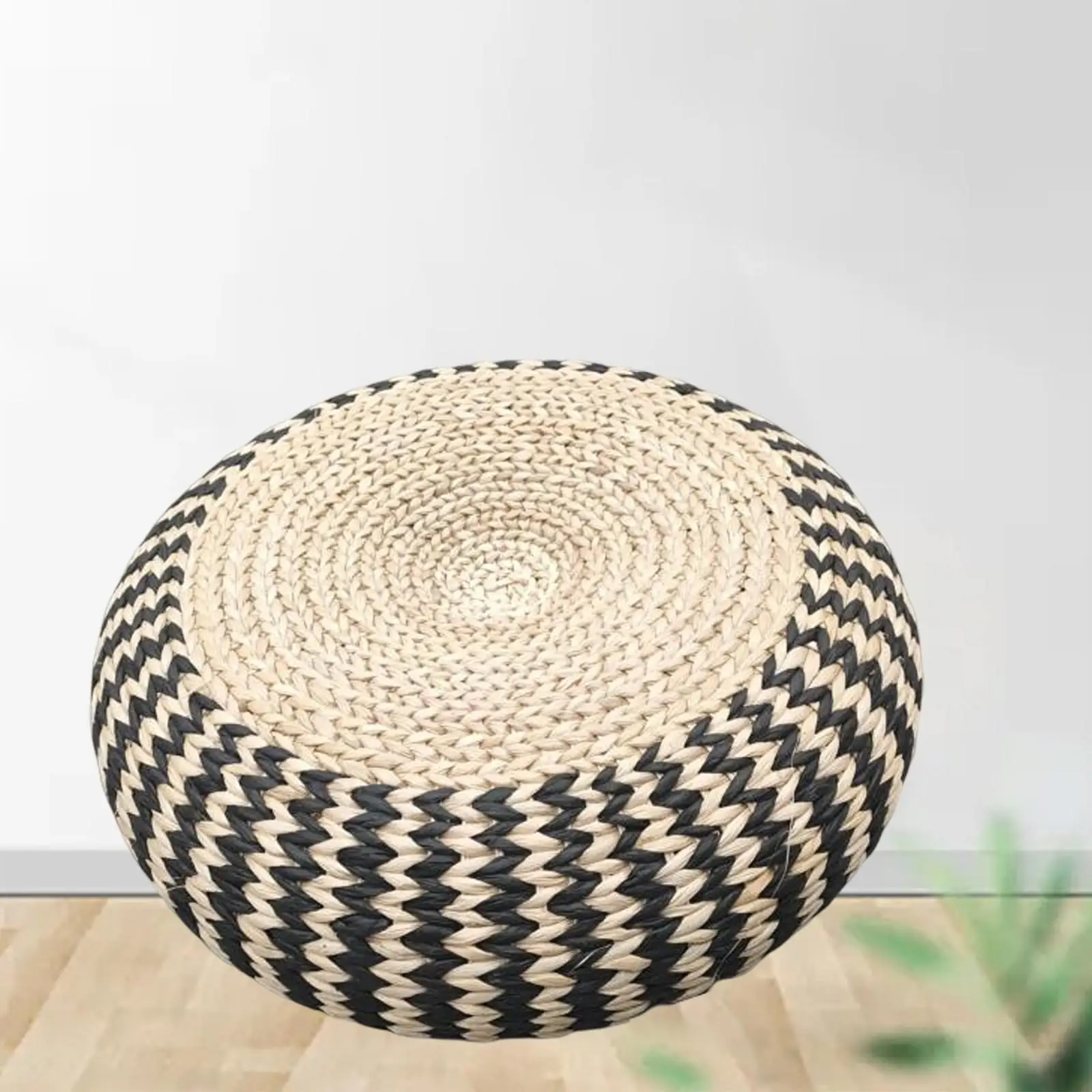 Natural Straw Tatami Cushion Mat Breathable Chair Seat Mat Tablemat Window Decoration 40 x 16cm
