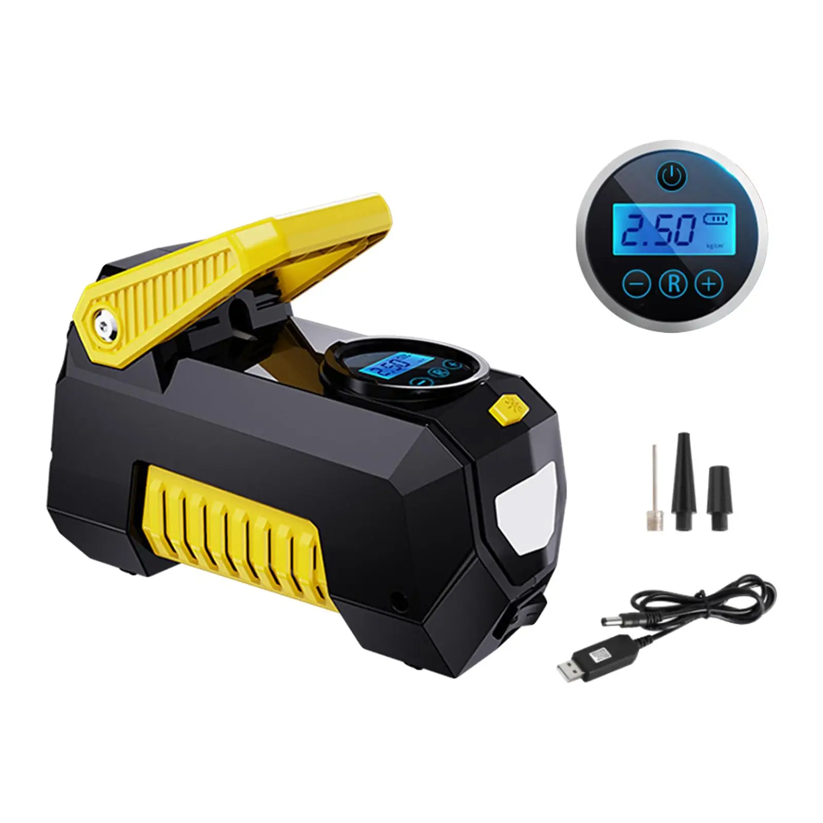 Car Air Pump Cordless Portable Fit for Other Car Tires