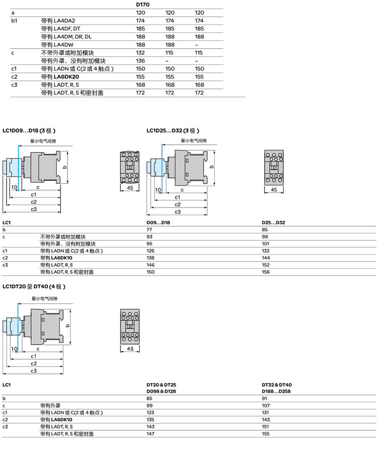 Schneider Schützzubehör Verriegelungsmodul Lad9v2 (LC1D09-D38) Mechanische Verriegelungsanpassung der Lc1d-Serie – Detail 13