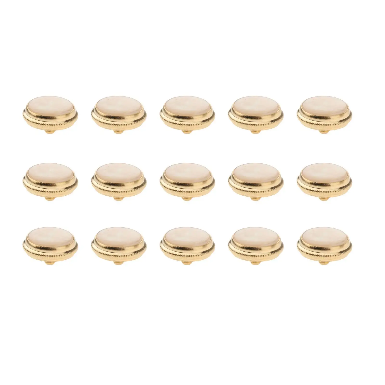 Pack of 15 trumpet type Finger Buttons Musical Instruments Replacement