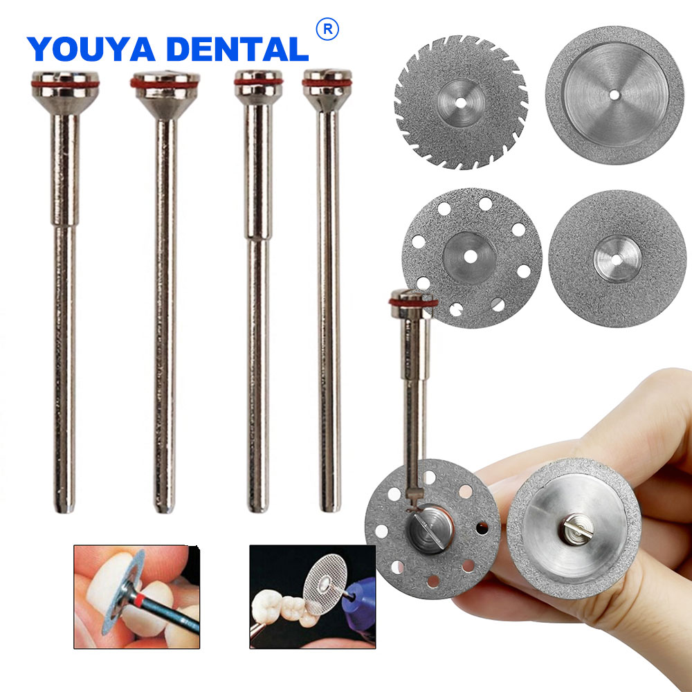 Best of Dental Ultra-thin Polishing Diamond Discs Double Sided Sand Porcelain Cutting Disc Shank Mandrel Burs Polisher Shank Rotary Tool Reviews & Tips