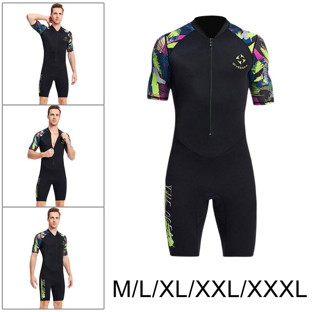 Premium 1.5MM Neoprene Wetsuit Men One-Piece Suits Keep Warm Surf Scuba Diving Suit Fishing Spearfishing Kitesurf Women