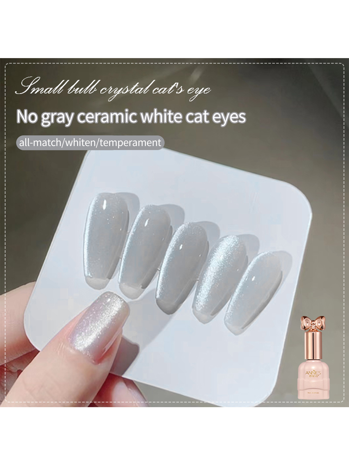 Best of 10ml Ceramic White No Graying Cat Eye Gel Nail Polish Full Coverage Varnish Soak Off Uv Led Polish Gel For Nail Art Salons Reviews & Tips