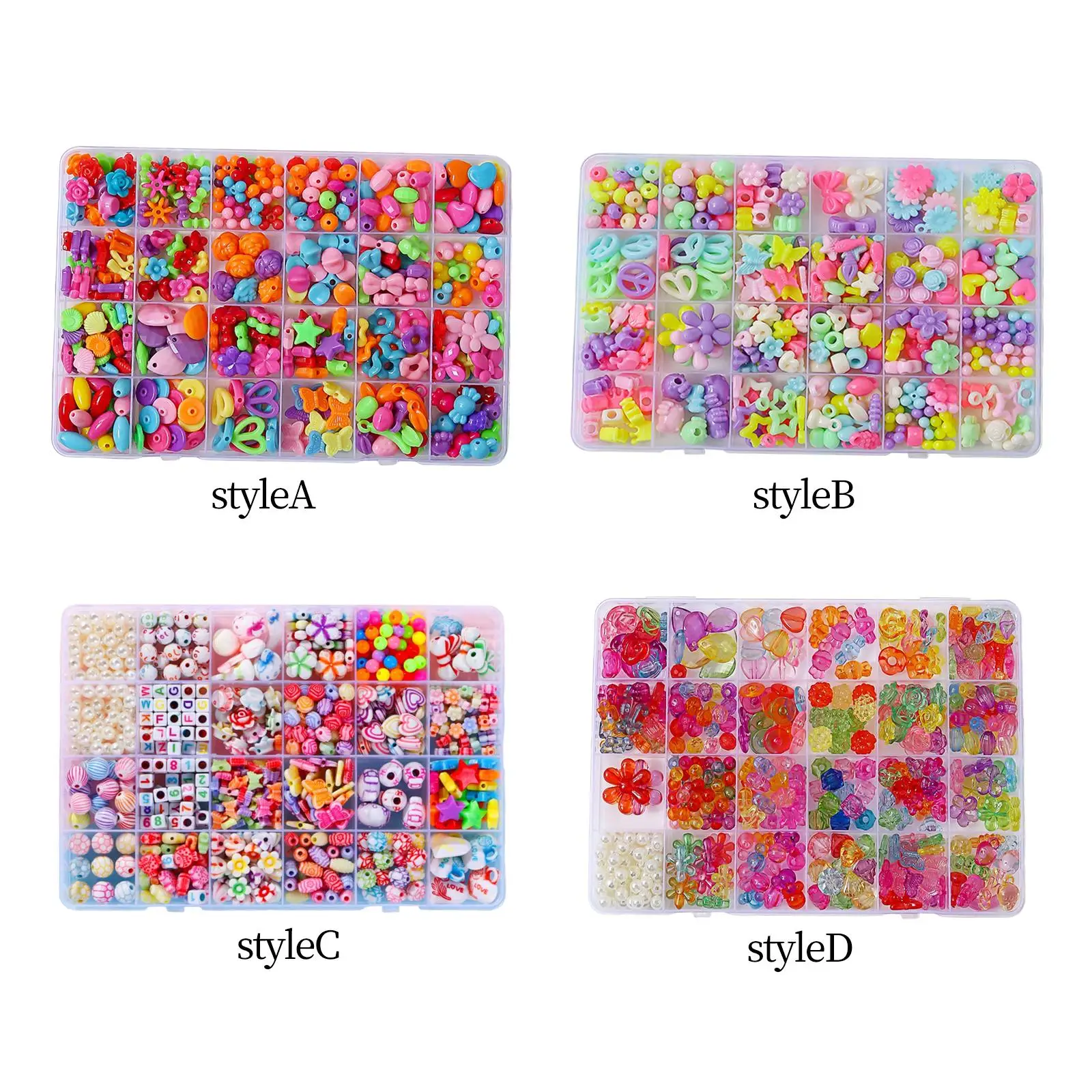 Spacer Beads Elastic Wire Puzzles Beads Children for Findings Accessories
