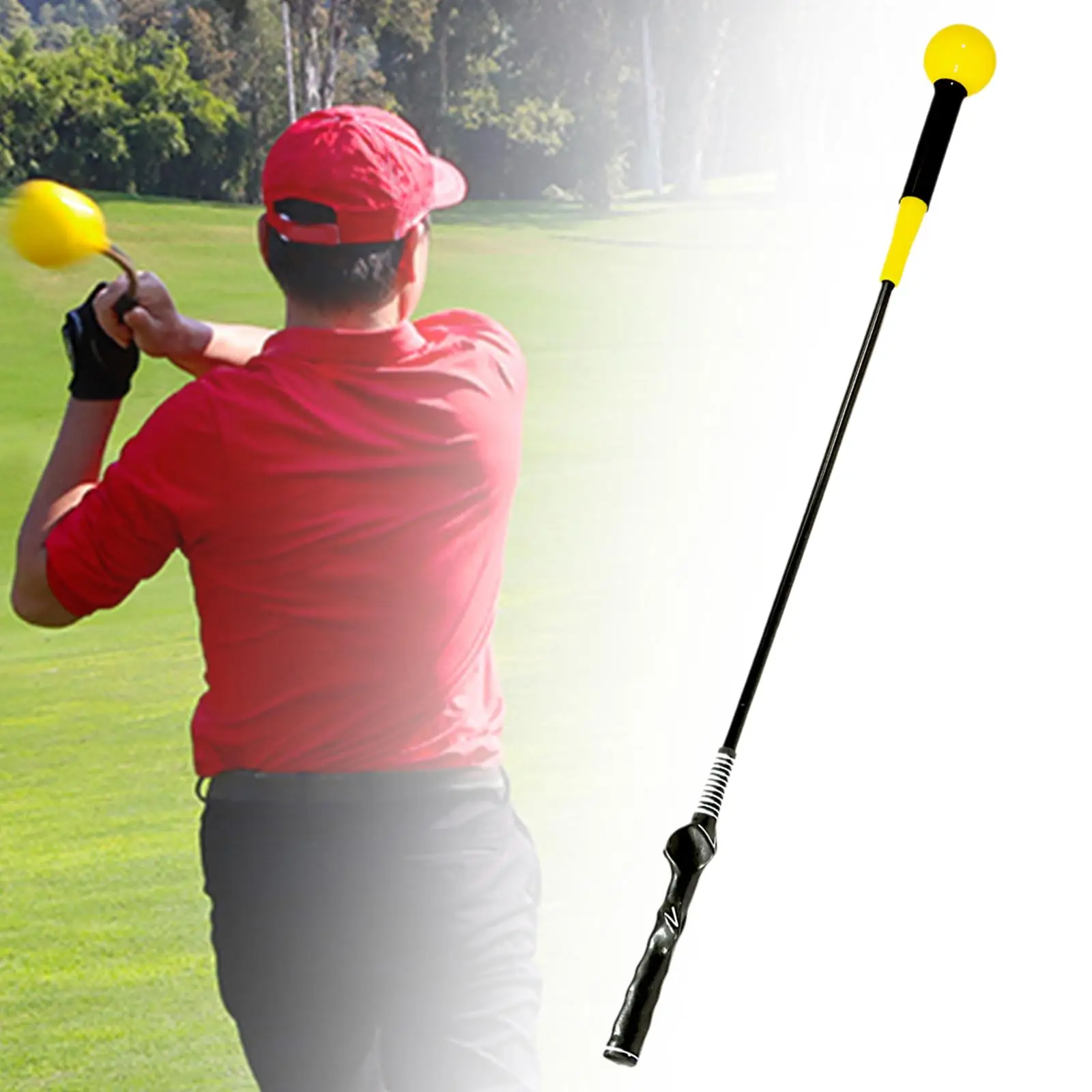 Golf Swing Trainer Golf Gifts for Men Women Golf Warm up for Chipping Tempo Balance Indoor Outdoor Practice Training