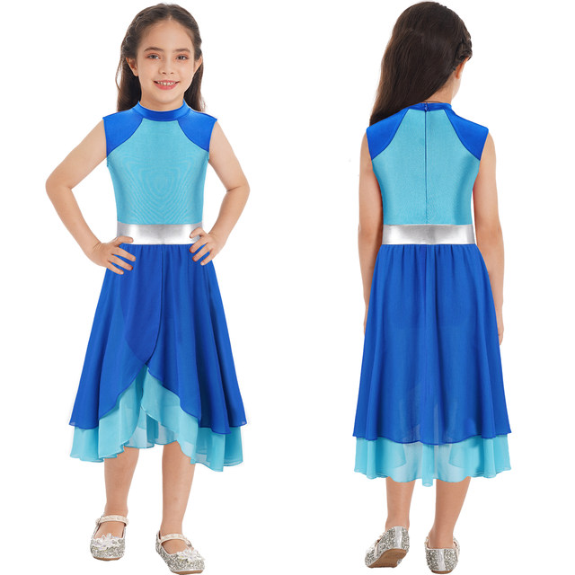 Hansber Robe De Ballet De Gymnastique Pour Fille - Costume De Danse