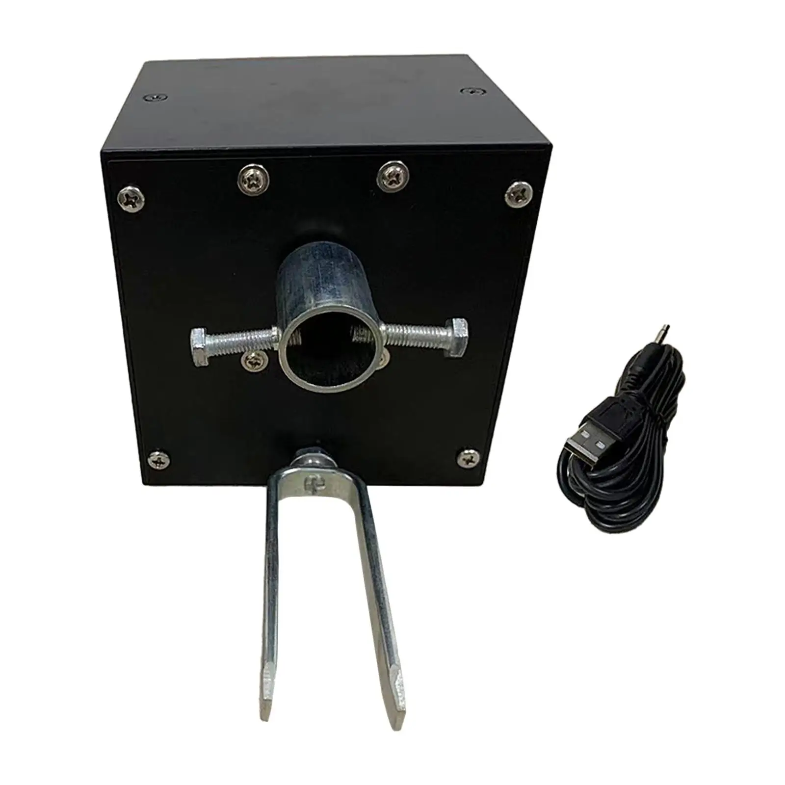 Rotisserie Spit Motor 30kg Load Low Noise Durable Barbecue Tool Universal Black 12V 8W BBQ Motor for Picnic Home Outdoor Camping