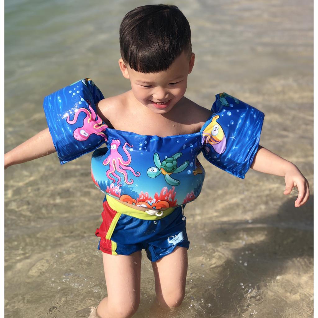 Kids Swimming Trainer Swim Pool Float Arm Bands Buoy Floater Tube Floatable Armbands Arm Bands Safety Gear Jacket