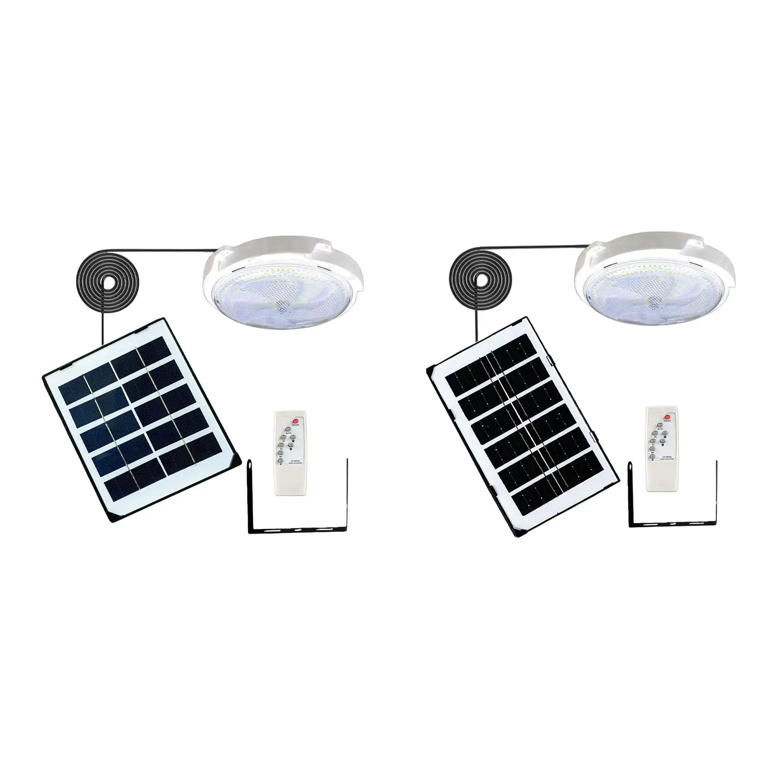 Solar Ceiling Light Hanging Lamp with Line Corridor Light for Apartment