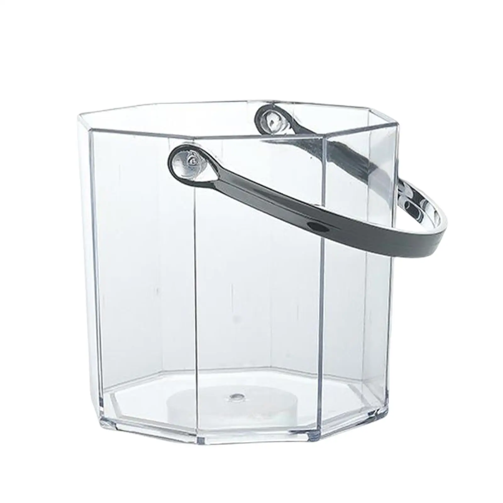 Acrylic Ice Bucket Party Beverage Bin for Freezer Cocktail Bar Party