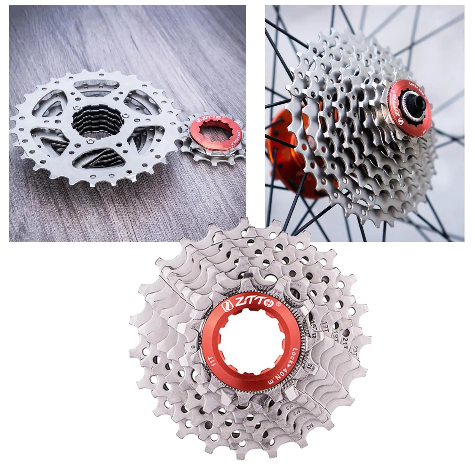 8/9  Bike Cassette Sprocket Freewheel 11-23/25/28/30/34/36T Parts Multiple Anti-Rust  Mountain  Repair Components