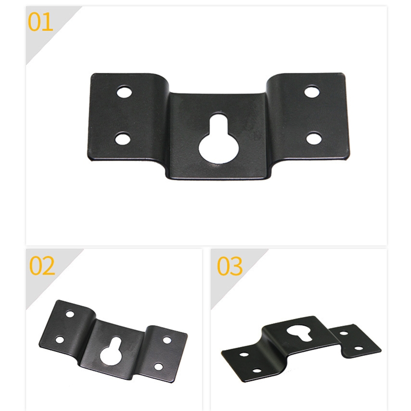Description Picture 3 of itemESTD Black Soundbar Wall mounting Brackets Easy to Install Metal Speaker Brackets