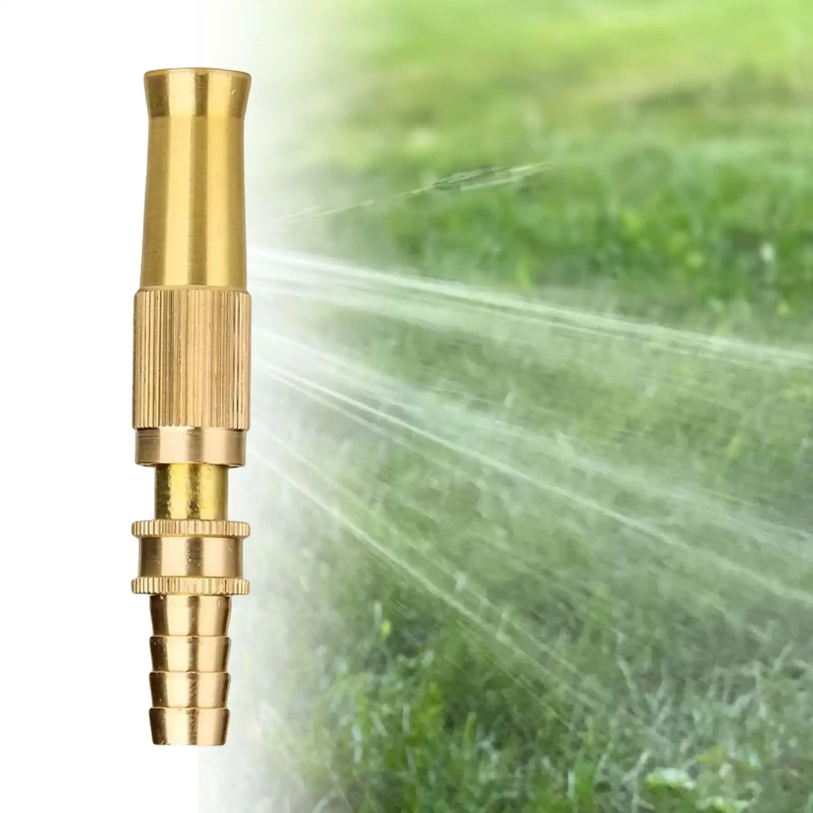 Copper Spray Nozzle Coupler Fittings Washer Wand Direct Spray Sprinkler for Deck Gardening Lawn Care Siding & Driveway Cleaning