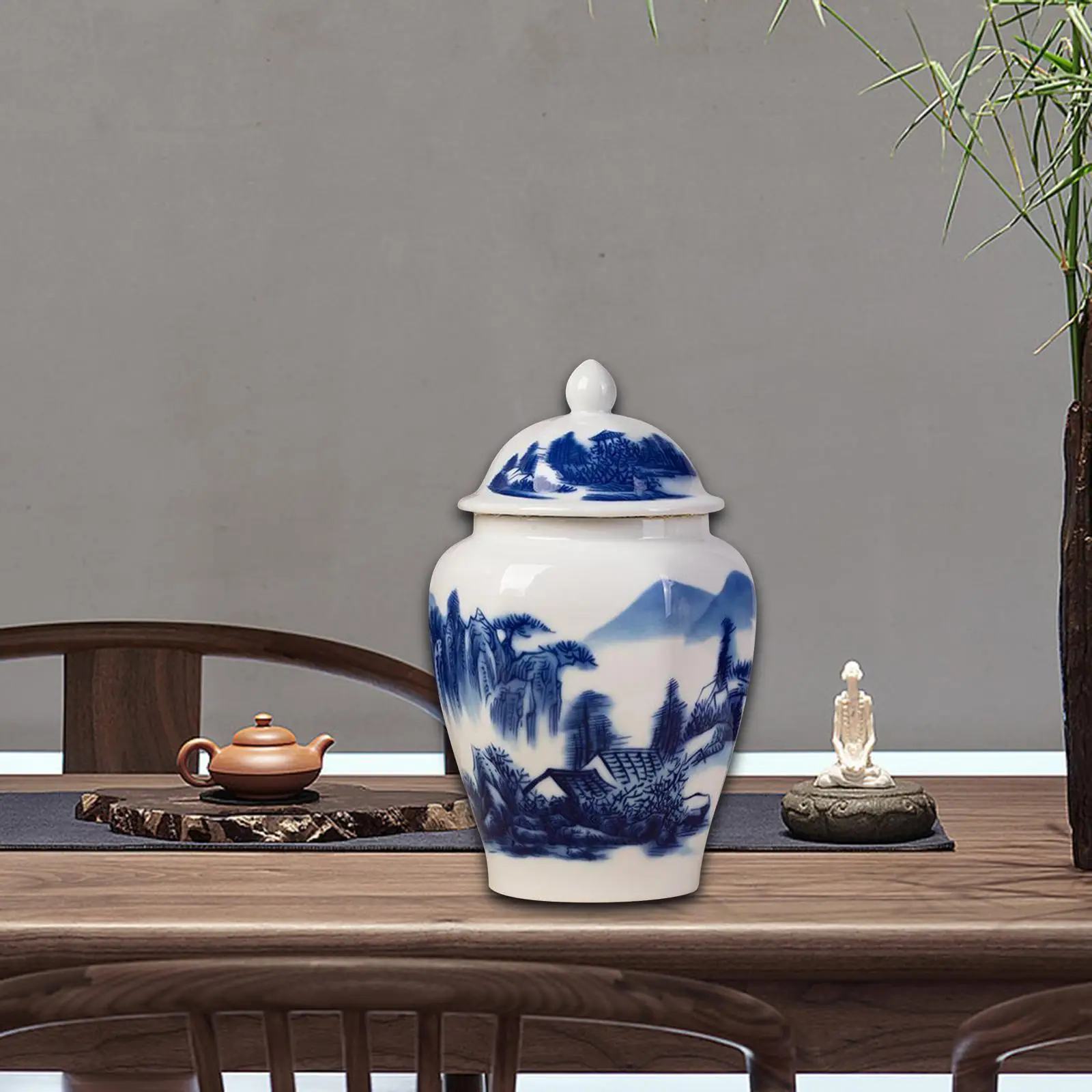 Ceramic Vase Flower Pot Planter Glaze Decorative Decor Porcelain Ginger Jars