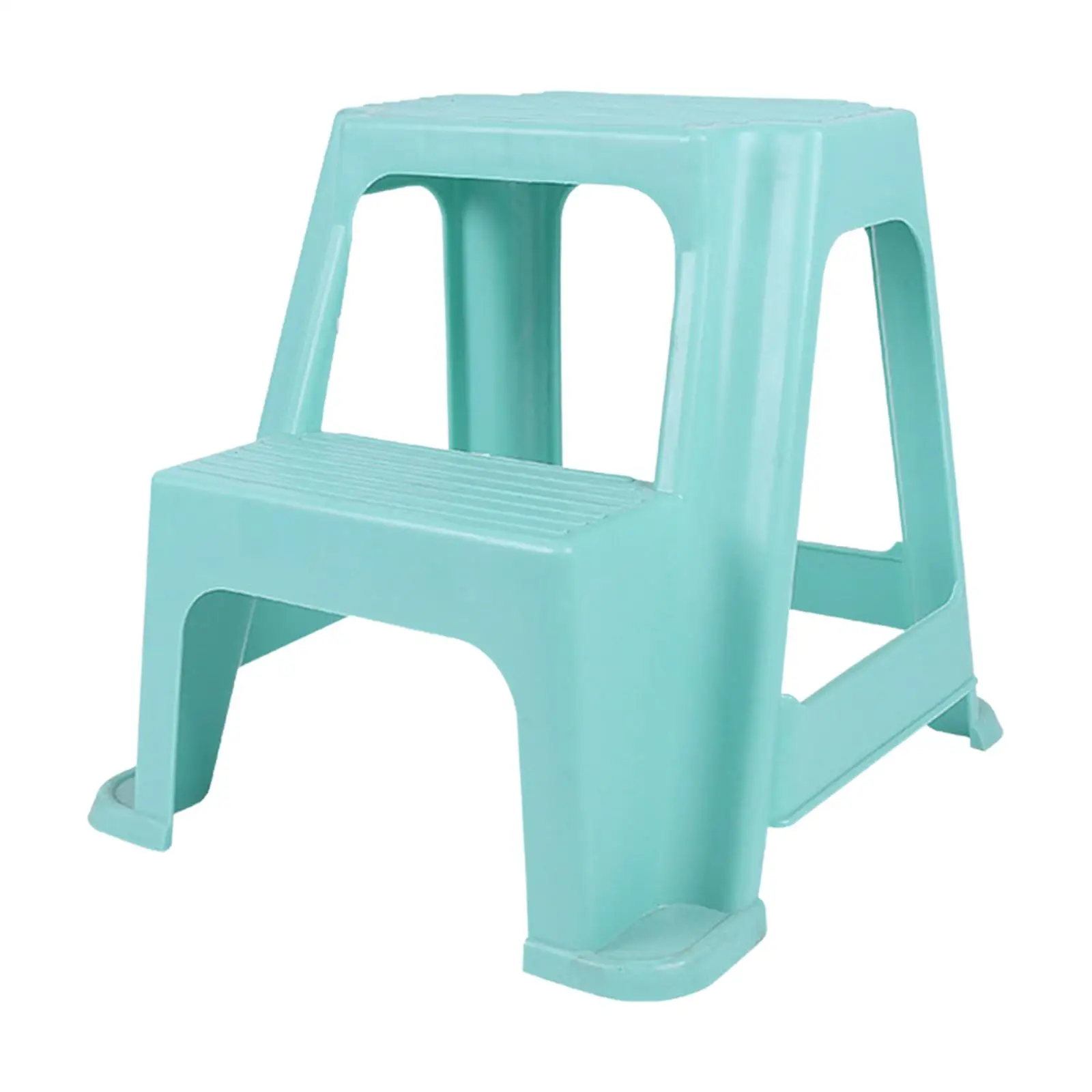 2 Step Stool Dual Height Stepping Stool Stepstool for Kids Elderly Toddlers