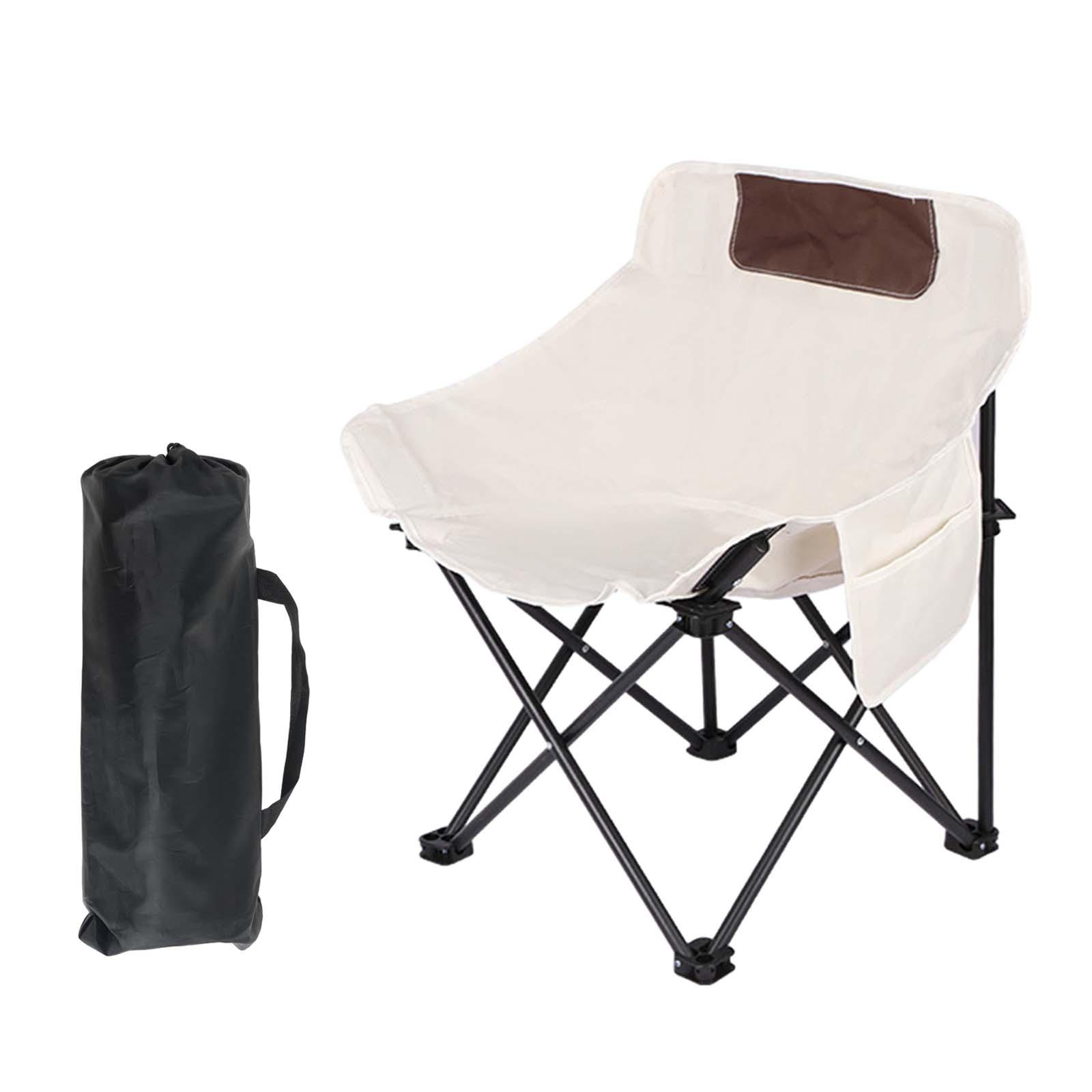 Folding Camping Chair Nonslip Beach Chair for Picnics Sporting Events Garden