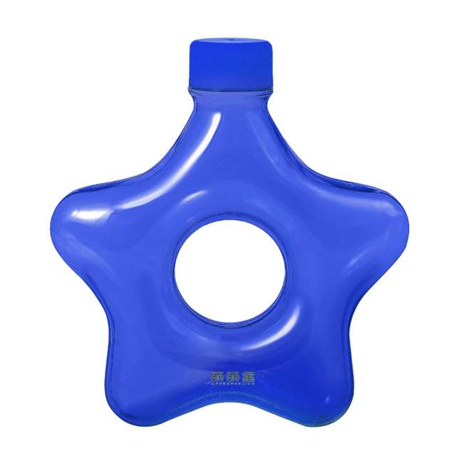 Creative Sphere Star Shaped Bottle Plastic Milk Drink Cup Water Bottle  Gifts