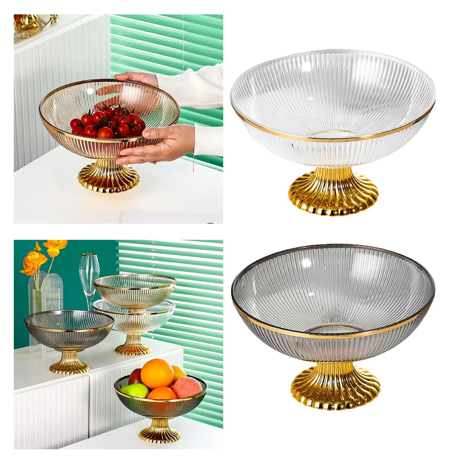 Fruit Holder Snacks Fruit Basket Bowl for Kitchen Countertop Kitchen Storage