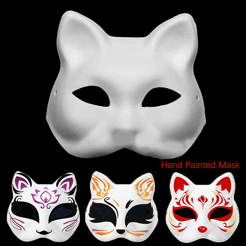 Сделать маску Кицунэ своими руками | Kitsune mask template