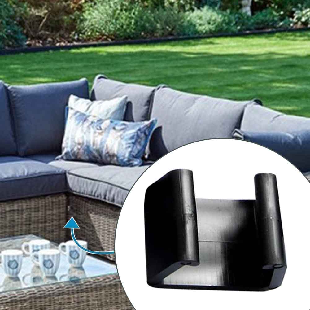 Description Picture 4 of item10pcs Couch Wicker Furniture Clips Portable Plastic Rattan Chair Practical Connect Sectional Sofa Garden Outdoor Patio Home