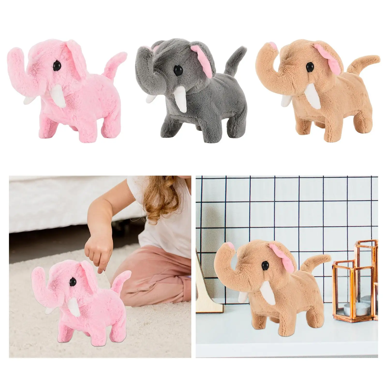 Simulation Plush Animal Baby Toy for Birthday Easter Holiday Gift